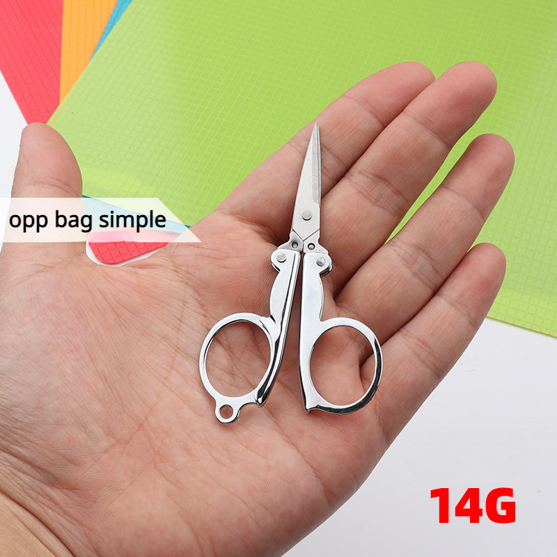 Portable Folding Scissors Stainless-Steel Thread Cutter