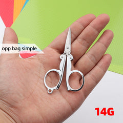 Portable Folding Scissors Stainless-Steel Thread Cutter