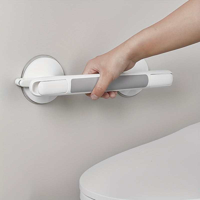 Punch Suction Cup Safety Handrail for Bathroom Toilet