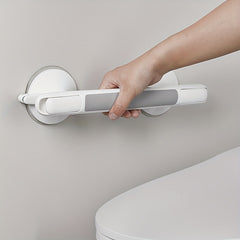Punch Suction Cup Safety Handrail for Bathroom Toilet