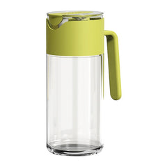 Glass Gravity Bottle Handle Leak-proof Olive Vinegar Storage Dispenser