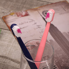 Romantic Couple Toothbrush Soft Bristle Unisex Manual Toothbrush