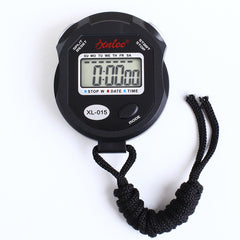 Portable Stopwatch Digital LCD Timer Handheld Sports Chronograph