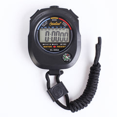 Portable Stopwatch Digital LCD Timer Handheld Sports Chronograph