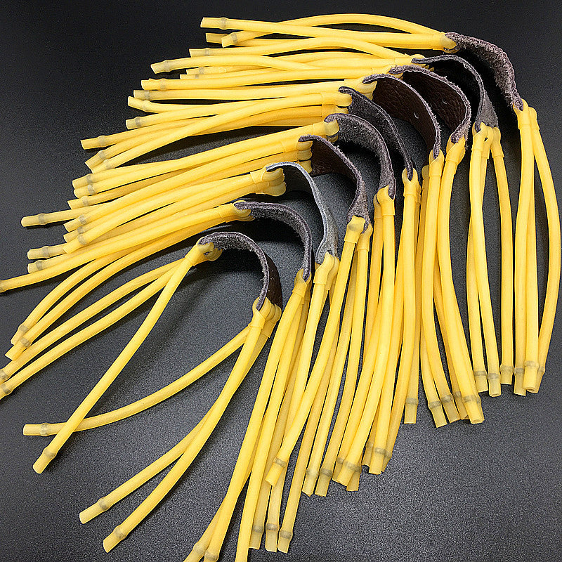 50pcs 3-Strand Rubber Band Set Slingshot 3050 Traditional Competitive
