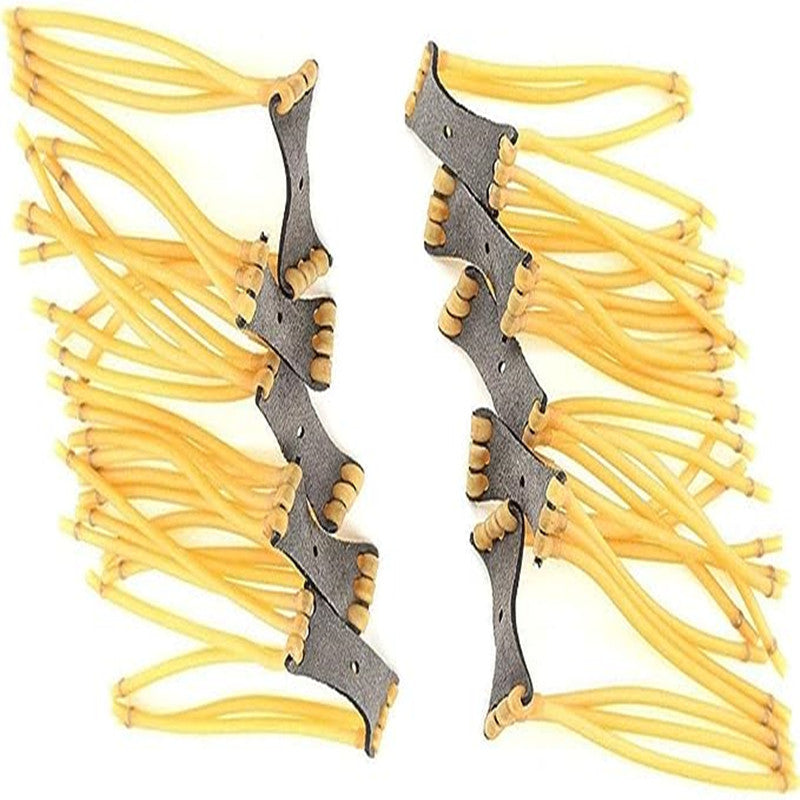 50pcs 3-Strand Rubber Band Set Slingshot 3050 Traditional Competitive