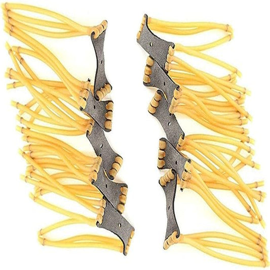 50pcs 3-Strand Rubber Band Set Slingshot 3050 Traditional Competitive