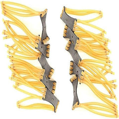 50pcs 3-Strand Rubber Band Set Slingshot 3050 Traditional Competitive