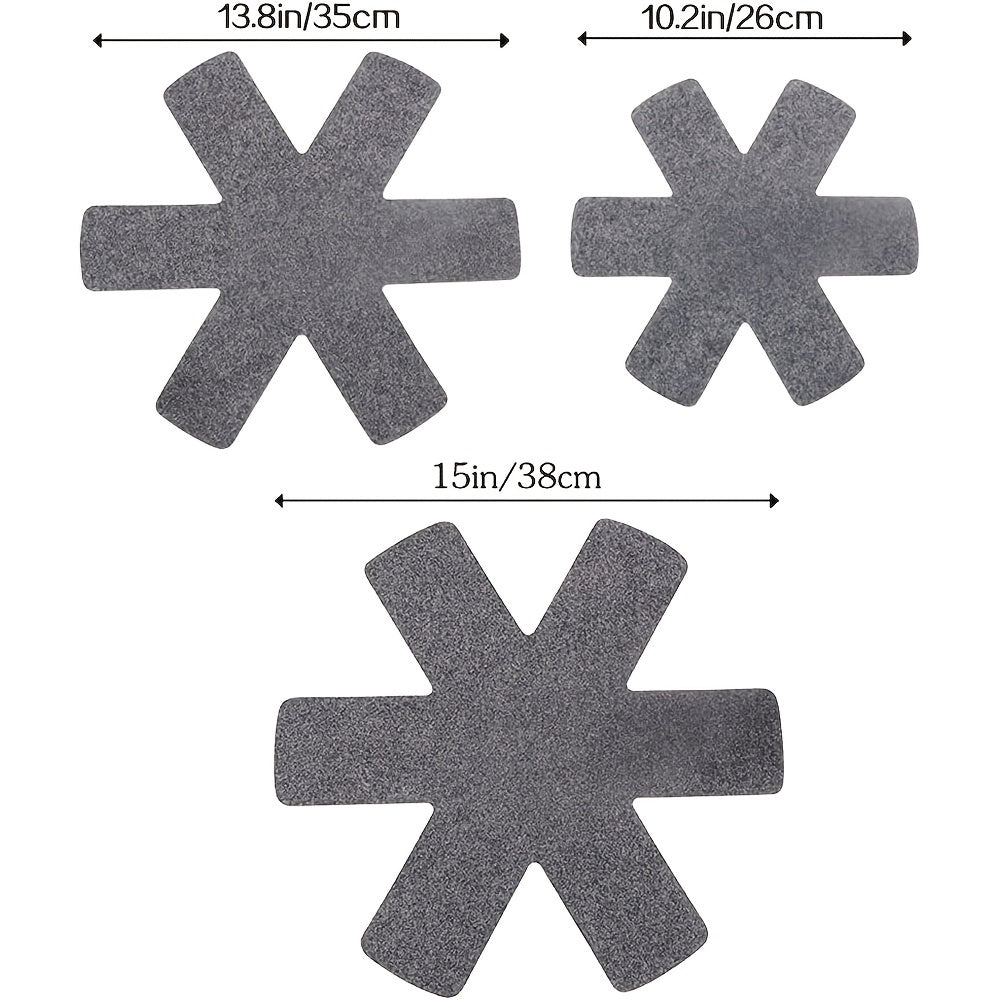 Pot Pan Protectors 12pcs 3 Sizes Stacking Pan Separators