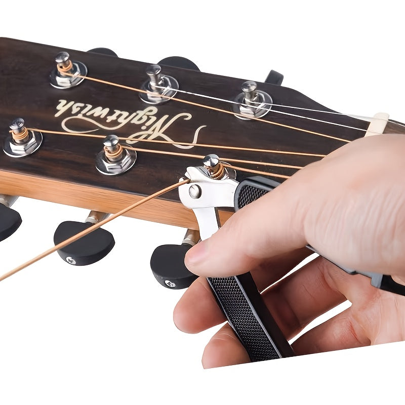 3 in 1 String Clipper Kit Guitar String Changing Clipping Crimping Nail Pulling
