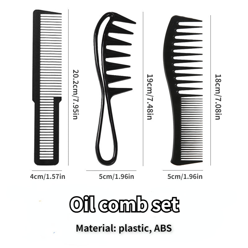 Shark Teeth Comb Wide Tooth Comb Detangling Comb Texture Comb