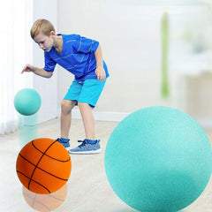 Indoor Silent Basketball Foam Ball Air Bounce Sports Toy