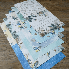 Winter Story Patterned Paper Scrapbooking Paper Pack Craft Paper Craft Backgroun