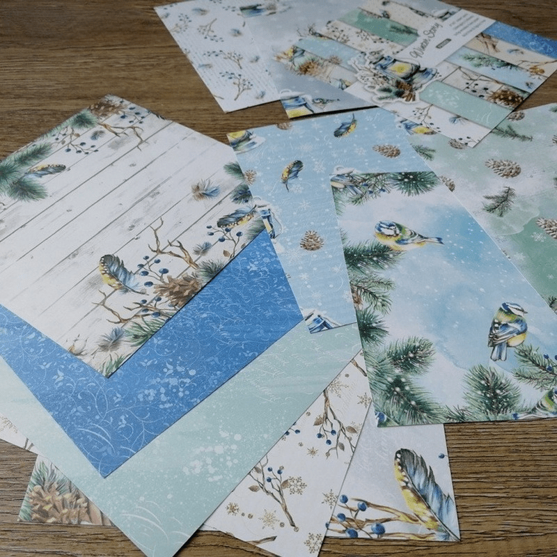 Winter Story Patterned Paper Scrapbooking Paper Pack Craft Paper Craft Backgroun