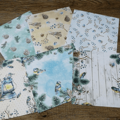 Winter Story Patterned Paper Scrapbooking Paper Pack Craft Paper Craft Backgroun
