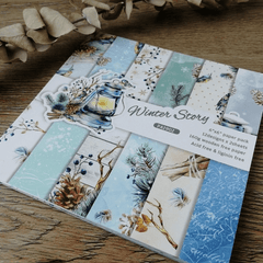 Winter Story Patterned Paper Scrapbooking Paper Pack Craft Paper Craft Backgroun