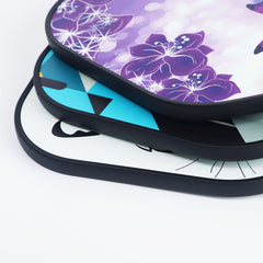 Purple Butterfly Pickleball Paddle Set Carbon Fiber Racket Pickleball Racket Set