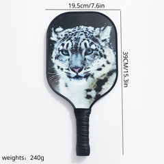 Purple Butterfly Pickleball Paddle Set Carbon Fiber Racket Pickleball Racket Set
