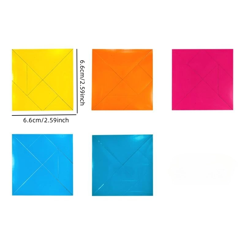 35pcs Triangle Fridge Magnets Rubber Whiteboard Sticker Decorative