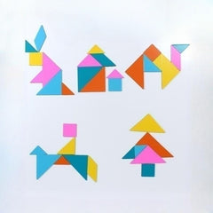 35pcs Triangle Fridge Magnets Rubber Whiteboard Sticker Decorative