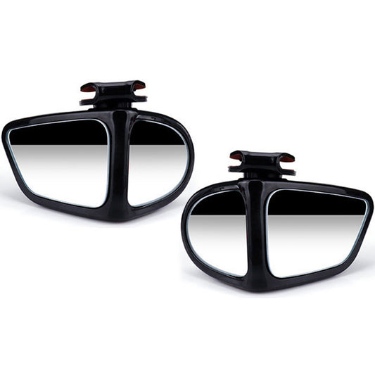 2pcs Car Blind Spot Convex Mirror Rear View Reversing Parking