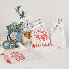 Christmas Halloween Drawstring Candy Bag Set for Retail Stores Boutique