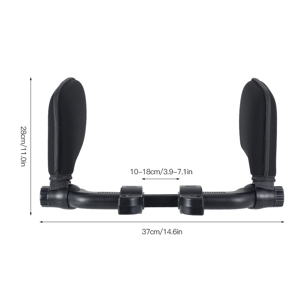 Adjustable Car Seat Headrest Pillow Ergonomic Neck Support