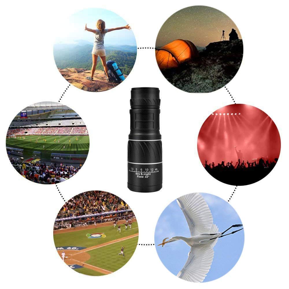40x60 HD Professional Monocular Zoom Telescope
