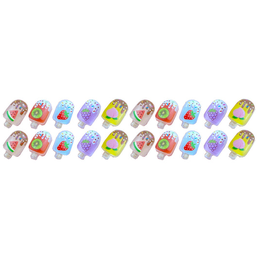 Resin Mini Fruit Popsicle Flat Back Miniatures for Nail Art