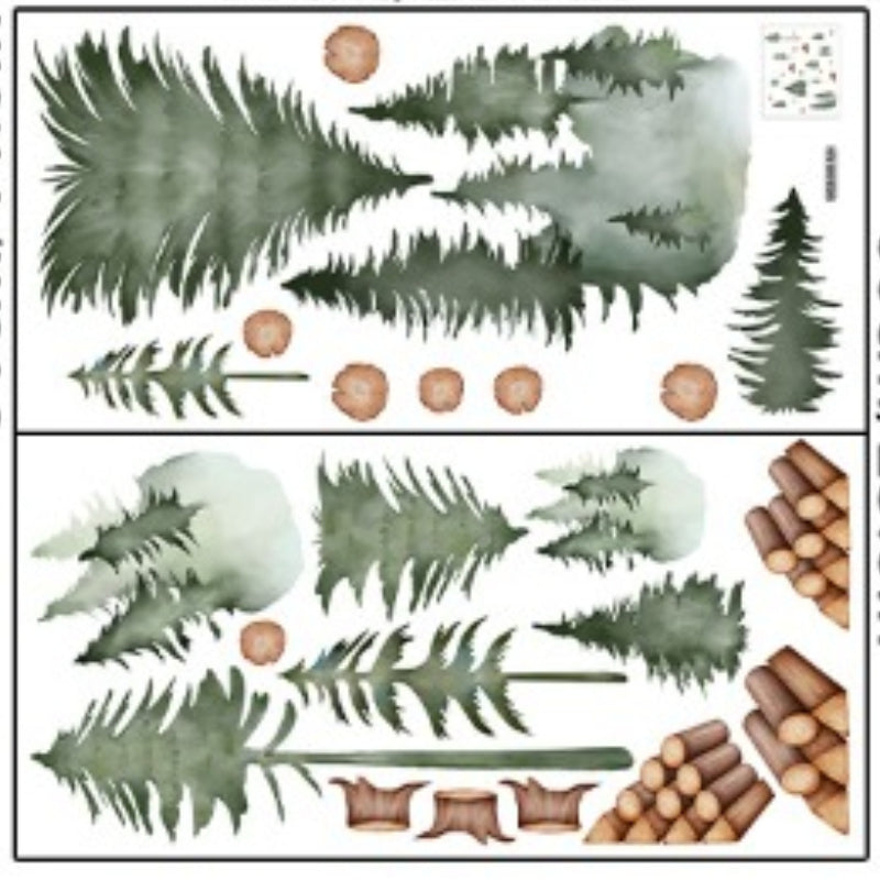 Tree Decal PVC Wall Sticker Removable Home Decoration