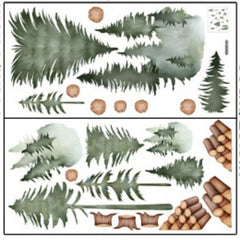 Tree Decal PVC Wall Sticker Removable Home Decoration