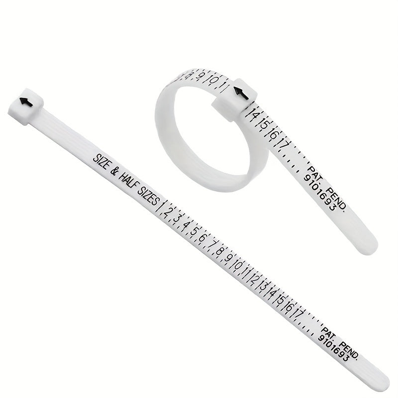Ring Measuring Tape US Size Code Finger Circumference Soft Ruler Tool