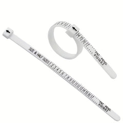 Ring Measuring Tape US Size Code Finger Circumference Soft Ruler Tool