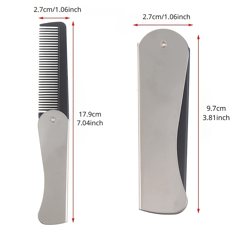 Portable Hairdressing Comb Foldable Massage Hair Comb