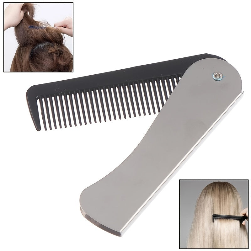 Portable Hairdressing Comb Foldable Massage Hair Comb