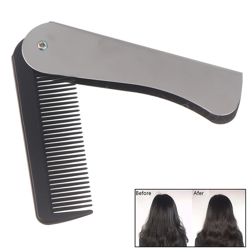 Portable Hairdressing Comb Foldable Massage Hair Comb