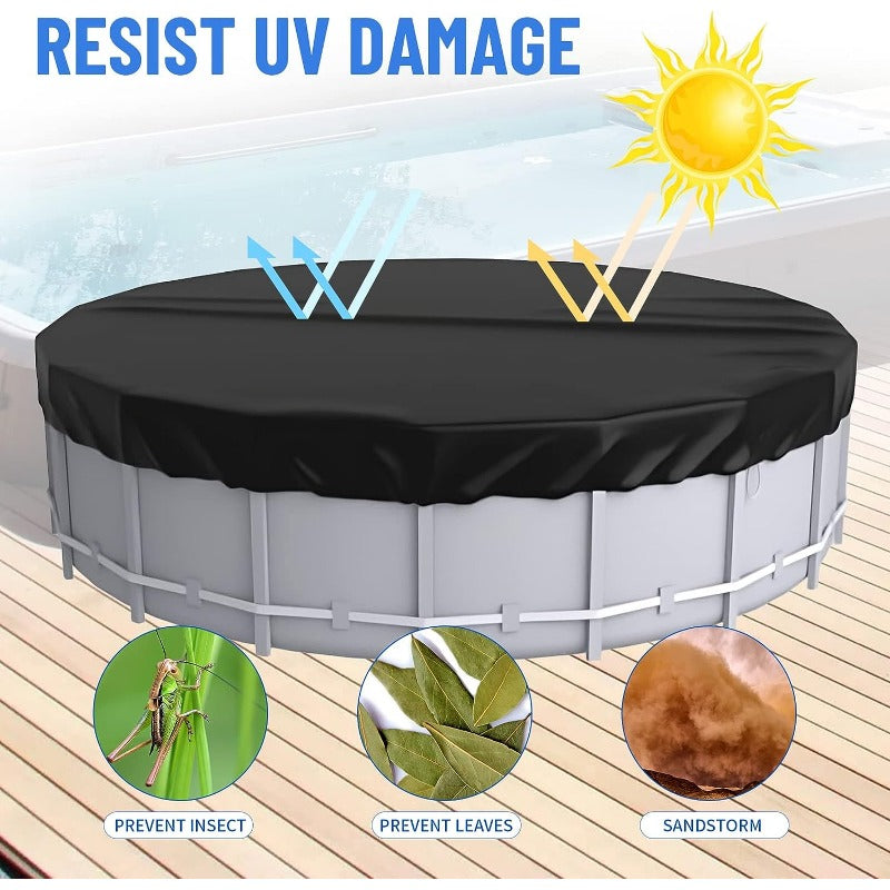 Pool Cover 66m Round for Above Ground Pools
