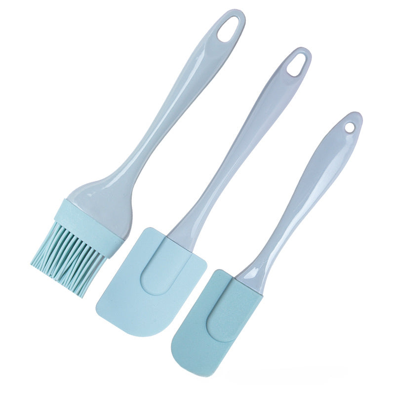 3pcs Baking Brush Set Silicone Cooking Supplies