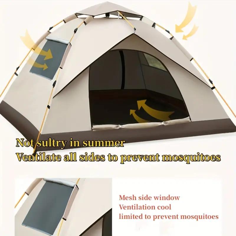 Automatic Waterproof Sunscreen Tent for Camping
