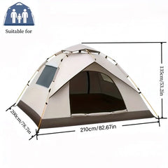 Automatic Waterproof Sunscreen Tent for Camping