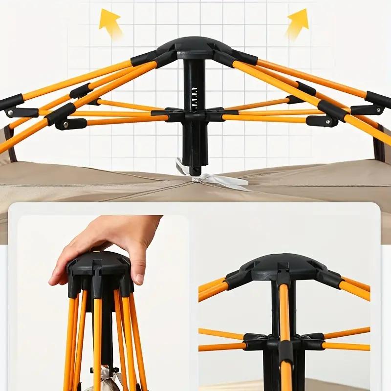 Automatic Waterproof Sunscreen Tent for Camping