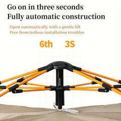 Automatic Waterproof Sunscreen Tent for Camping