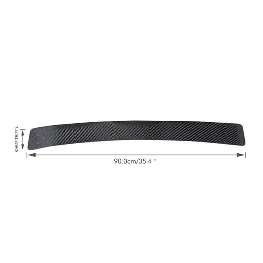1pc 90 7 RV Rear Bumper Protection Carbon Fiber Sticker