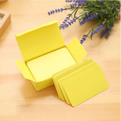 100 Sheets Blank Colorful Card Graffiti Bookmark Message Card