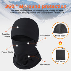Windproof Winter Balaclava Ski Mask Outdoor Sports Bib