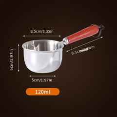 Stainless Steel Chocolate Pot for Melting Chocolate Hot Milk