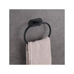 Stainless Steel Towel Ring Oval Shaped Towel Bar Shower Towel Rack