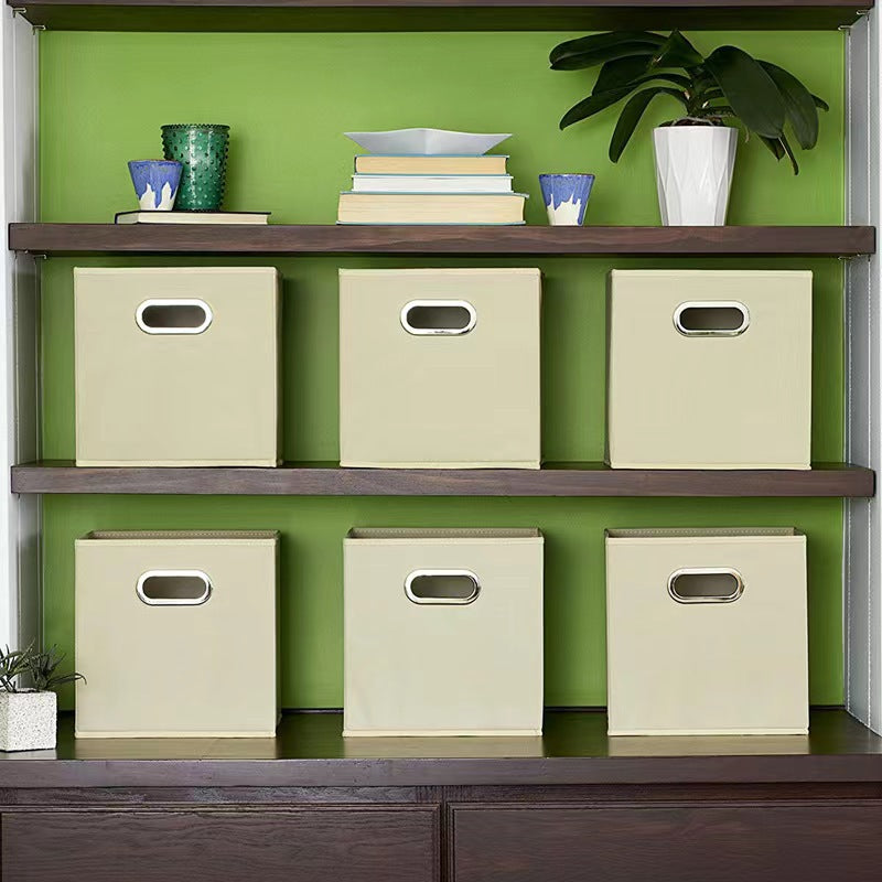 Large Office Storage Box Cloth Storage Box Desktop Sorting Box