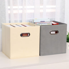 Large Office Storage Box Cloth Storage Box Desktop Sorting Box