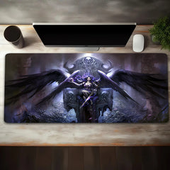Fantasy Magic Demons And Skull Mouse Pad Extended Large Computer Keyboard Pad